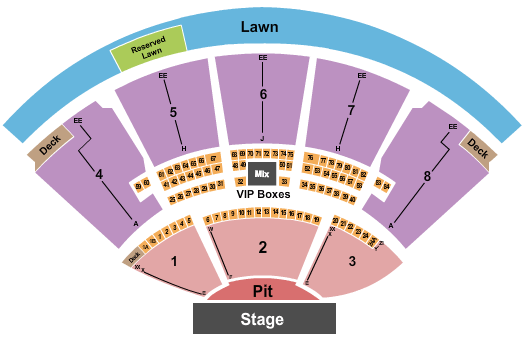 iTHINK Financial Amphitheatre Thomas Rhett Seating Chart